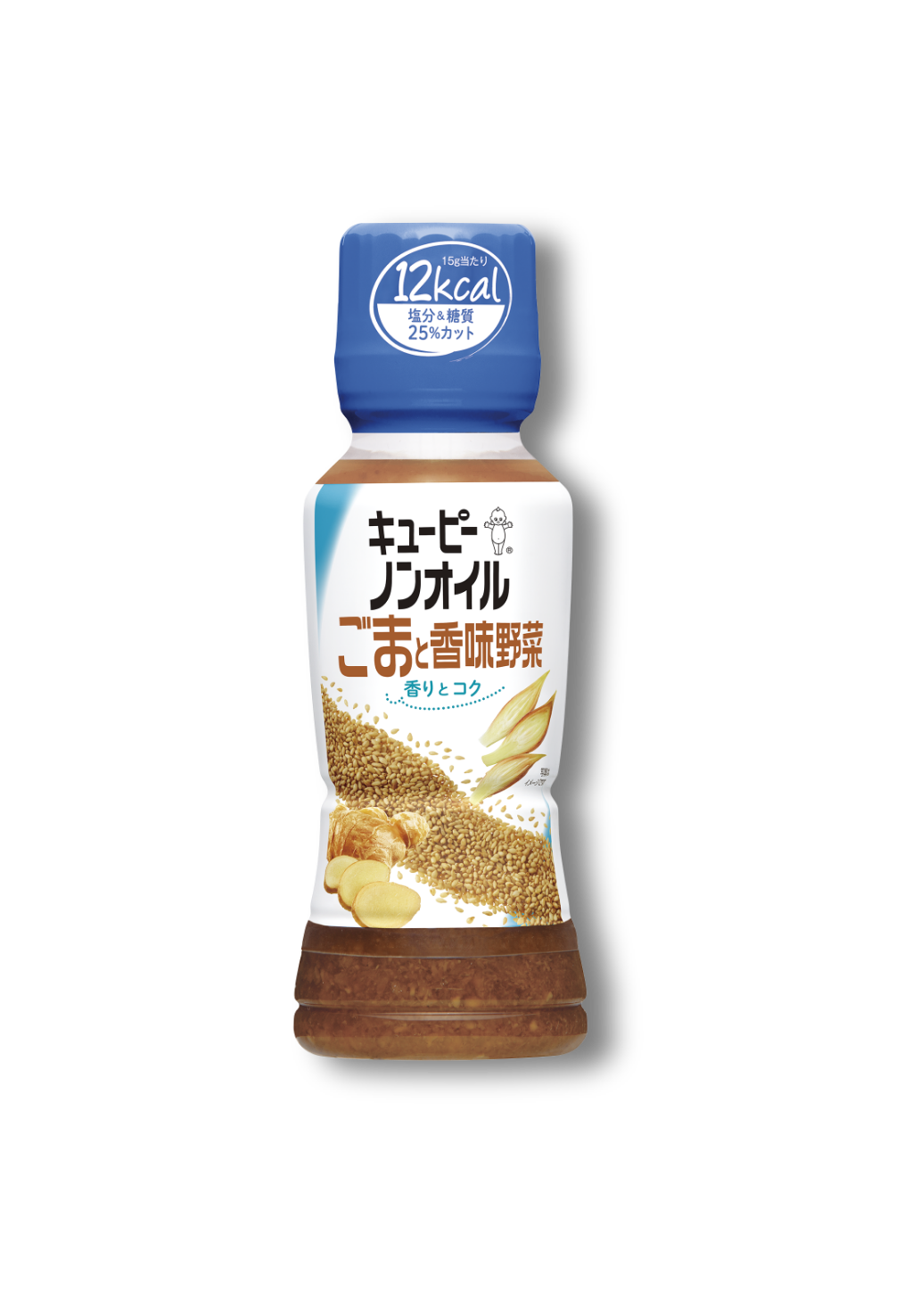 キユーピー　ノンオイルごまと香味野菜 