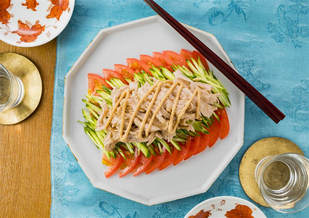 写真：麻辣マヨ棒棒鶏