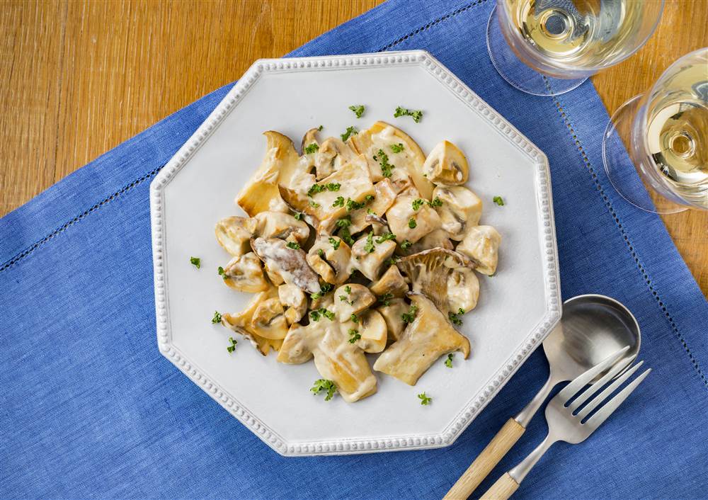 写真：トリュフマヨのきのこソテー