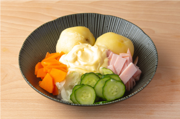 Let'sポテサラ STEP1