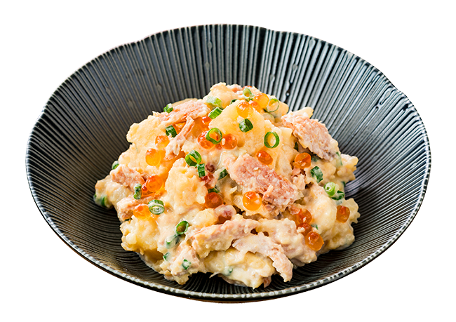 北海道のうまみ!鮭のちゃんちゃん焼き風ポテサラ