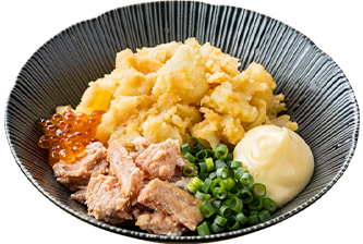 北海道のうまみ!鮭のちゃんちゃん焼き風ポテサラ