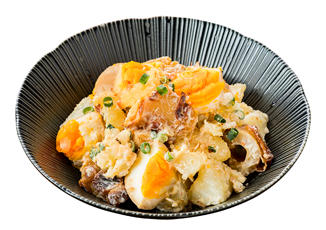 味噌おでんのポテサラ