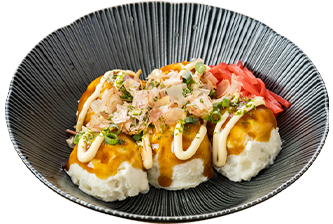 たこ焼き風ポテサラ