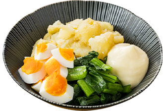 小松菜のポテサラ