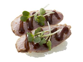 鴨スモークの握り寿司