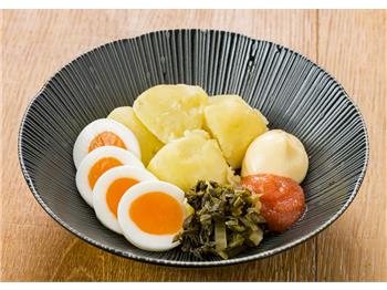 高菜明太のポテサラ
