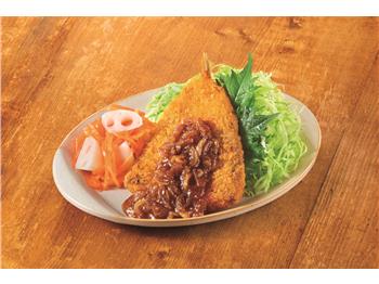 酒場のアジフライ 〜具たっぷりゆず醤油仕立て〜