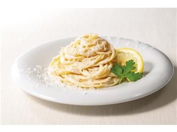 レモンクリームパスタ