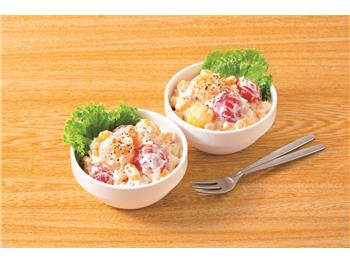 カラフルトマトのレモンマヨサラダ