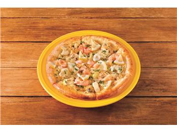 シーフードのレモン＆ソルトピザ