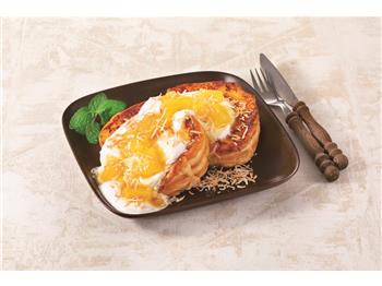 ごろっとパインのココナッツクリームフレンチトースト