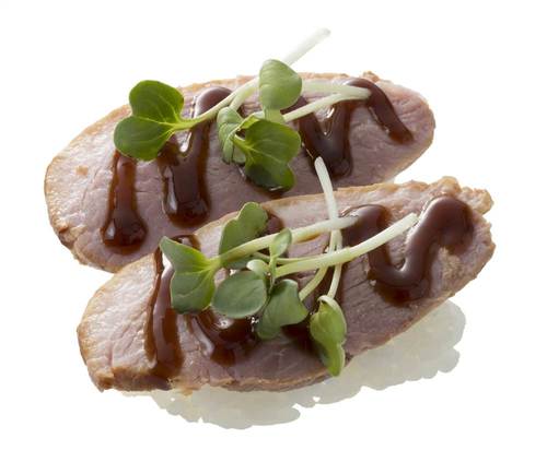 鴨スモークの握り寿司