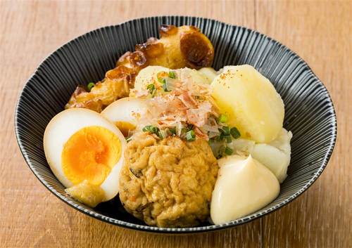 味噌おでんのポテサラ