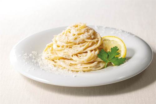 レモンクリームパスタ