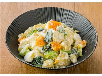 小松菜のポテサラ