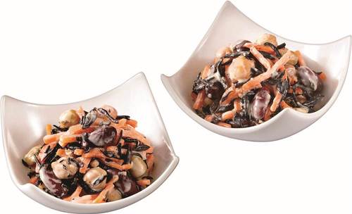 ひじきとお豆のしょうがクリーミィ和え