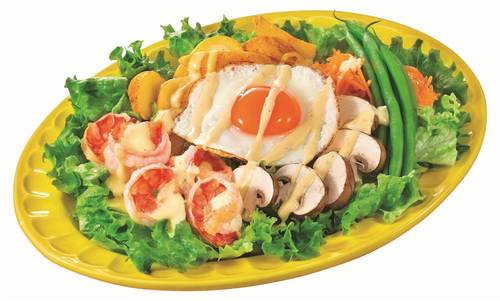 グリルえびのペイザンヌサラダ