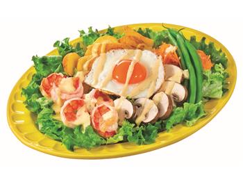 グリルえびのペイザンヌサラダ