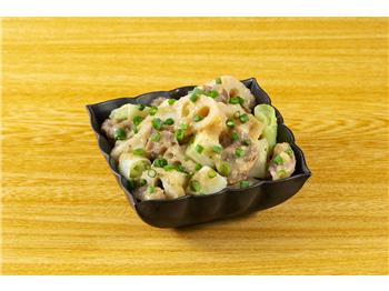 野菜たっぷりのねぎ塩砂肝