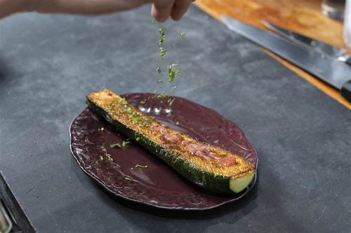 ズッキーニ〜アンチョビバターソテー〜