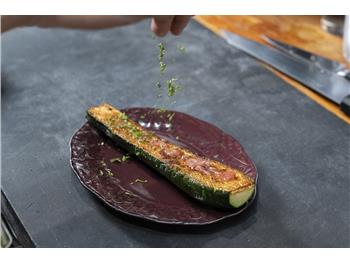 ズッキーニ〜アンチョビバターソテー〜