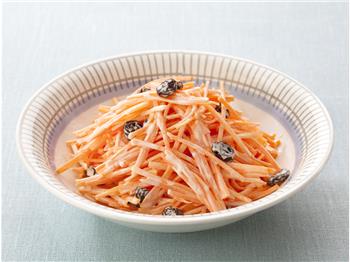 にんじんとレーズンのレモンマヨサラダ