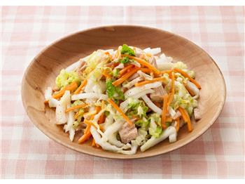 白菜とツナのあえサラダ