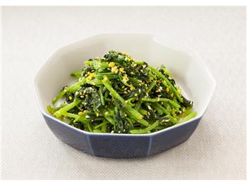 ほうれん草のからし和え