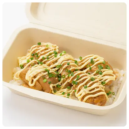 写真: テリヤキチキン<br class="-onlySmallScreen" /> SUSHI RICE<br class="-ignoreSmallScreen" /> with マヨ